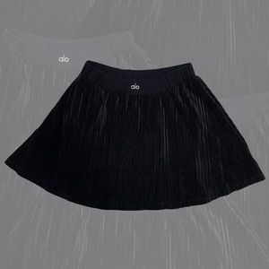 ALO Plisse Tennis Skirt